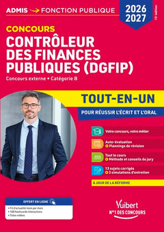 Concours Contrôleur des Finances publiques (DGFIP) 2026-2027 - Tout-en-un