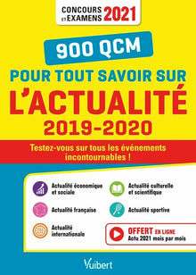 900 QCM pour tout savoir sur l'actualité 2019-2020