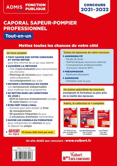 Concours caporal sapeur-pompier professionnel - Tout-en-un - Catégorie C