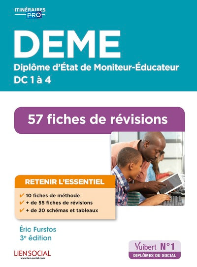 DEME - Fiches de révisions: DC 1 à 4 - Diplôme d'État de Moniteur-Éducateur