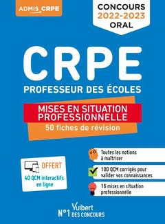 Concours Professeur des écoles - CRPE - Mises en situation professionnelle