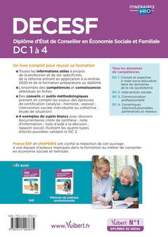 DECESF - DC 1 à 4 - Préparation complète pour réussir sa formation - Tout-en-un