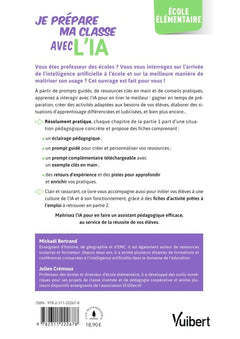 Je prépare ma classe avec l’IA - élémentaire