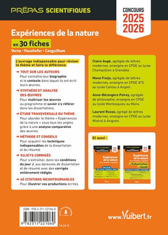Expériences de la nature en 30 fiches