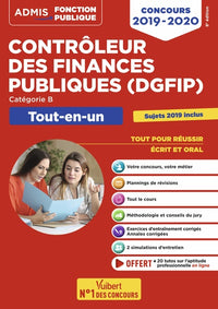 Concours Contrôleur des Finances publiques (DGFIP) - Catégorie B - Tout-en-un: Concours 2019-2020