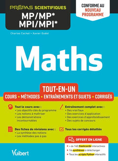 Maths MP/MP*-MPI/MPI* - Tout-en-un