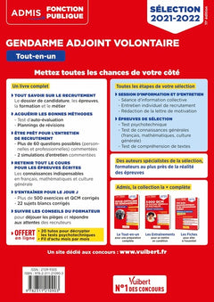 Gendarme adjoint volontaire - GAV APJA et GAV EP - Catégorie C - Tout-en-un - 20 tutos offerts