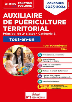 Concours Auxiliaire de puériculture territorial