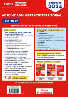 Concours Adjoint administratif territorial - Catégorie C - Tout-en-un