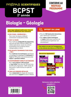 Biologie-Géologie BCPST 2e année