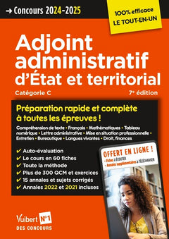 Concours Adjoint administratif d'État et territorial