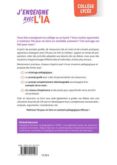 J’enseigne avec l’IA !