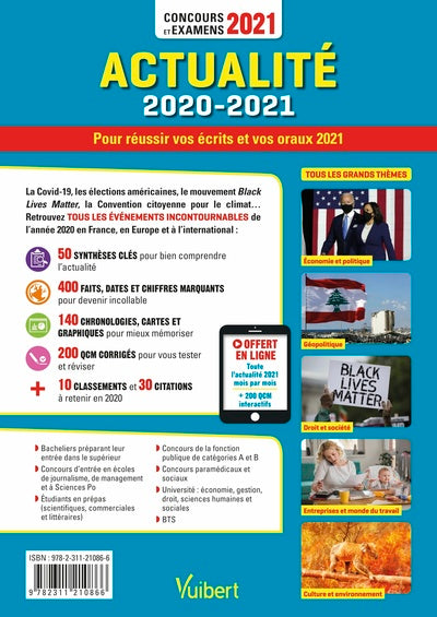Actualité 2020-2021 - Concours et examens 2021