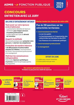 Entretien avec le jury - 200 questions sur les collectivités territoriales - 2026-2027