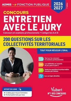 Entretien avec le jury - 200 questions sur les collectivités territoriales - 2026-2027