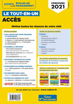 Le tout-en-un ACCES - 18 sujets blancs - Écrits et oraux