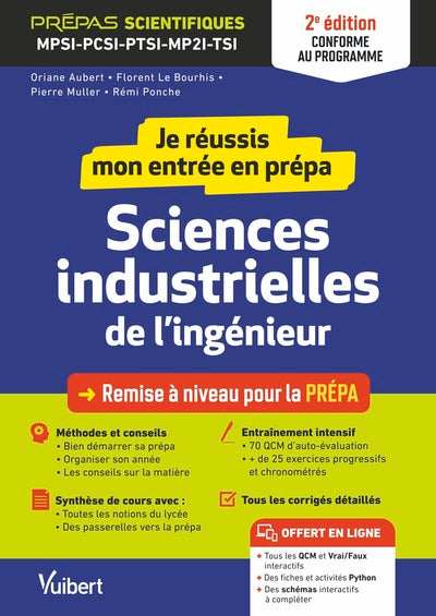 Je réussis mon entrée en prépa. Sciences industrielles de l'ingénieur 2e édition
