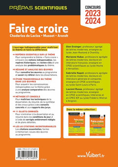 Faire croire