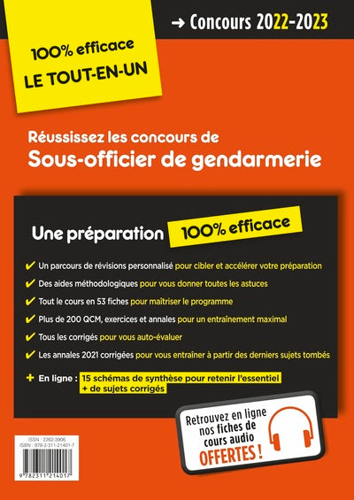 Concours Sous-officier de gendarmerie