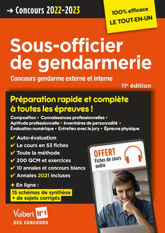 Concours Sous-officier de gendarmerie