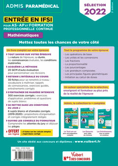 Entrée en IFSI Pour les AS-AP et formation professionnelle continue (FPC) - Mathématiques