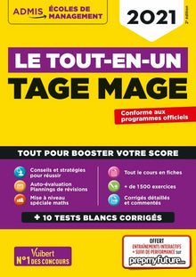 Tage Mage - Le tout-en-un - Avec PrepMyFuture: Concours 2021