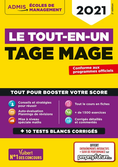 Tage Mage - Le tout-en-un - Avec PrepMyFuture: Concours 2021