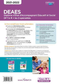 DEAES - DF 1 à 4 - Préparation complète pour réussir sa formation - Les 3 spécialités