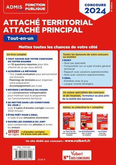 Concours Attaché territorial - Attaché principal - Catégorie A - Tout-en-un - Fil d'actu offert