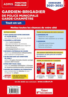 Concours Gardien-brigadier de police municipale et Garde-champêtre