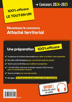 Concours Attaché territorial - Catégorie A - Préparation rapide et complète à toutes les épreuves !