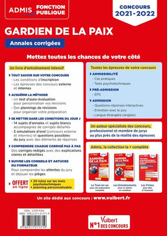 Concours Gardien de la paix - catégorie B - Entraînement intensif