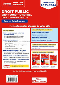 Droit public - Droit constitutionnel - Droit administratif - Cours et entraînement - Catégories A et B