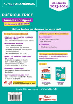 Concours Puéricultrice - Annales corrigées - Sujets 2023: Entraînement intensif