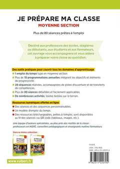 Professeur des écoles - Je prépare ma classe de Moyenne Section - Cycle 1