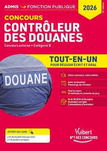 Concours Contrôleur des douanes - Catégorie B