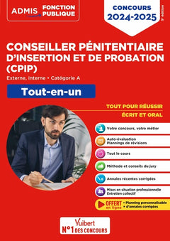 Concours Conseiller pénitentiaire d'insertion et de probation (CPIP) - Catégorie A - Tout-en-un