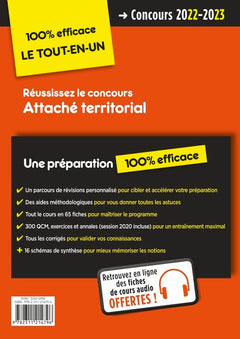 Concours Attaché territorial - Catégorie A - Préparation rapide et complète à toutes les épreuves !