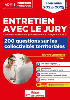 Entretien avec le jury - 200 questions sur les collectivités territoriales