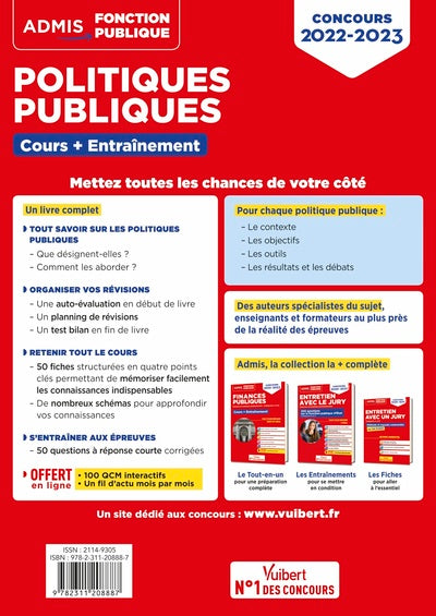 Politiques publiques - Catégories A et B