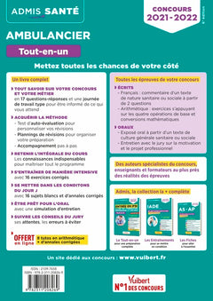 Concours ambulancier - Le tout-en-un