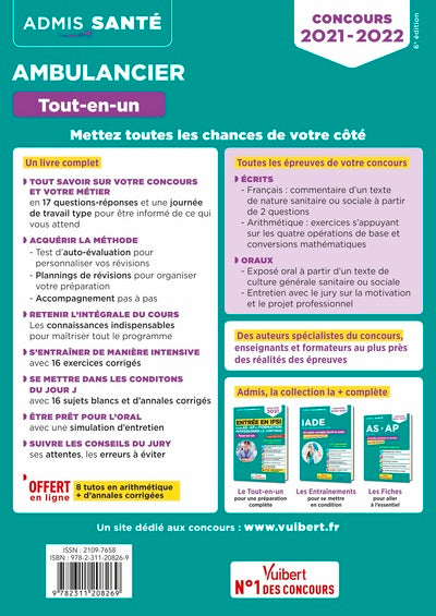 Concours ambulancier - Le tout-en-un