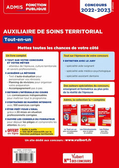 Concours auxiliaire de soins territorial - Catégorie C - Tout-en-un