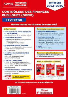 Concours Contrôleur des Finances publiques (DGFIP) - Catégorie B - Tout-en-un