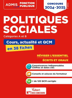 Politiques sociales - L'essentiel en 38 fiches