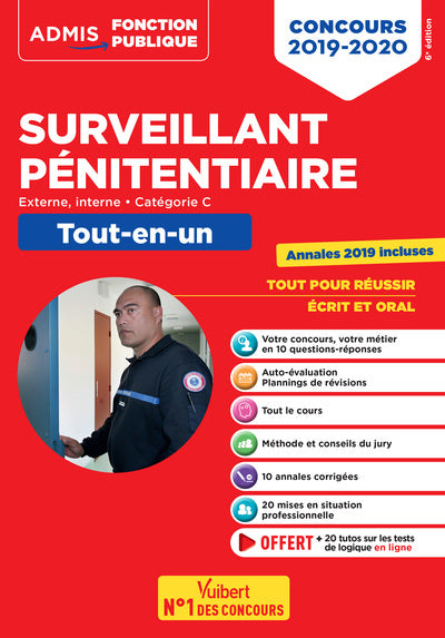 Concours Surveillant pénitentiaire - Catégorie C - Tout-en-un