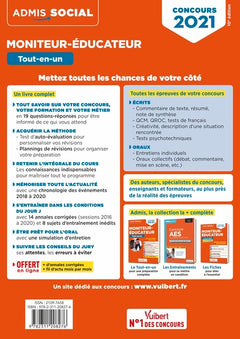 Concours Moniteur-éducateur - Le tout-en-un: Ecrits et oraux - Concours 2021