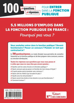 100 questions-réponses pour entrer dans la Fonction publique - Pourquoi pas vous ?