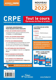CRPE - Concours Professeur des écoles