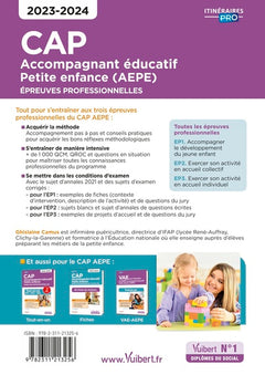 CAP Accompagnant éducatif Petite enfance - Epreuves professionnelles